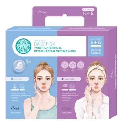 Pore Tightening & Retinol Repair Firming Mask (5+5 Pack)